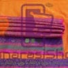 Banarasi Pure Handloom Dupion Silk Orange Silk Saree 10