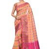 Banarasi Cotton Silk Saree in Multicolor 10