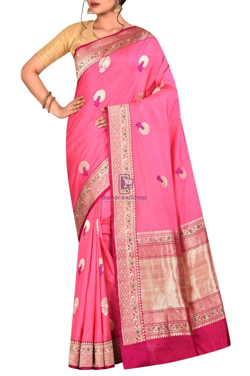 Pure Banarasi Katan Silk Handloom Saree 1