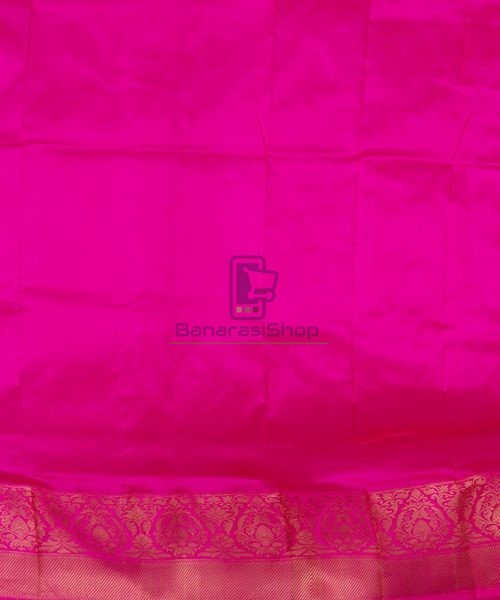 Banarasi Pure Katan Silk Handloom Off White Saree 7