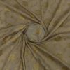 Banarasi Pure Handloom Munga Silk Fabric in Camel Beige 4